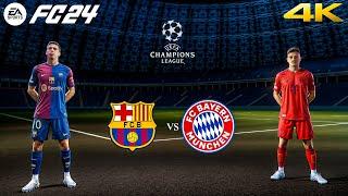 FC 25 - Barcelona vs Bayern Munich | UEFA Champions League | 4K