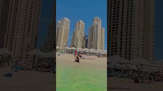 The Most Beautiful View for JBR Marina Dubai YouTube shorts #dubaimarina #marinabeachdubai #dubai