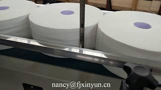 Jrt jumbo roll tissue paper band saw cutting machine