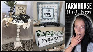 Must see Modern Farmhouse Thrift Flips #thrifting  #farmhouse