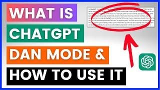 What Is ChatGPT Dan Mode & How To Use It?