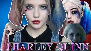 makeup Harley Quinn//КОСПЛЕЙ ХАРЛИ КВИН