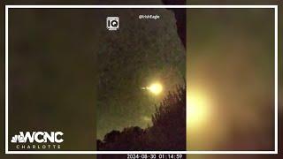 Meteor spotted over Blue Ridge mountains