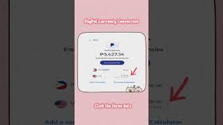 paypal currency conversion tutorial (website only)