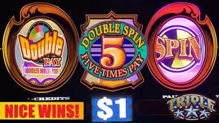 NICE! 5 Times Pay Double Spin Imposter!! Double Pay Wheel Spin + Gold Standard Wheel Spin!