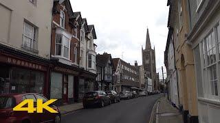 Harwich Walk: Town Centre【4K】