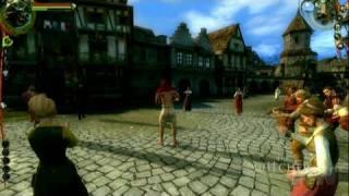 The Witcher PC Games Video - GC 2007 Gameplay