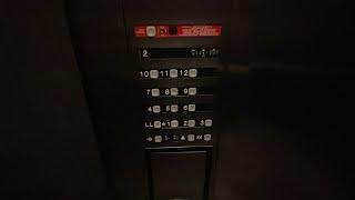 Elevators at Courtyard Marriott Downtown Nashville