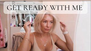 GET READY WTH ME | HAIR AND MAKE UP | NEW NAIL DAY |