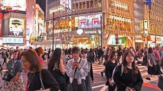 渋谷～原宿 / Night Walk in Shibuya to Harajuku, Tokyo, Japan (April 25, 2024)