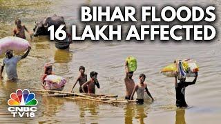 Bihar Flood News: Kosi Barrage Water Release Floods Northern Bihar Post Heavy Rainfall | N18V