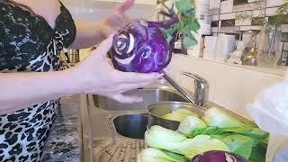 WASHING VEGETABLES VLOG LIFE CHAT @djpamelamc #washing #vegetables #vloglife