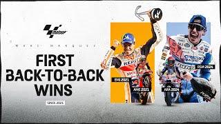 Marc Marquez confirms his return with his first back-to-back since 2021!  | 2024 #SanMarinoGP