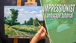 Impressionism for Beginners | Oil Painting Tutorial