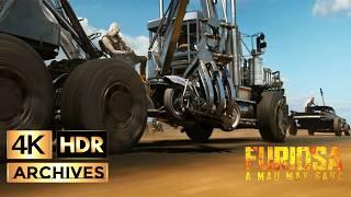 FURIOSA: A MAD MAX SAGA [ 4K - HDR ] Octoboss assault on the War Rig ● Part 1 of 2 ● (2024)