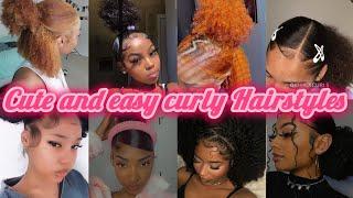 Natural Curly Hairstyles Compilation | Pinterest edition️#curlyhairstyles #compilation