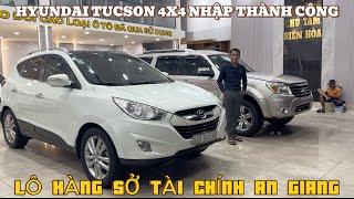 12/10 THANH LÝ SỞ TÀI CHÍNH AN GIANG FORD EVEREST 2.5 DẦU 2012 VÀ HYUNDAI TUCSON 4X4 NHẬP HÀN 2011