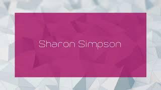 Sharon Simpson - appearance