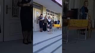 Линейка посвященная, Расулу Гамзатову в МБОУ СОШ №8 г.Кизилюрт, РД.