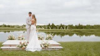 "Today is a beautiful day..." | Sydney + Tate | The White Barn - Kansas Wedding Videographer