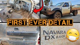 Car Detailing a Filthy Nissan Navara | Satisfying 26hr Interior and Exterior Deep Car Cleaning