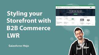 Styling your storefront with B2B Commerce LWR