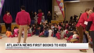 Books to Kids: Atlanta News First at Dresden Elementary School