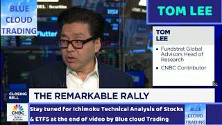 TOM LEE says "WHAT STOCKS DO IN THE NEXT MONTH IS A ..."