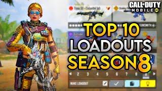 Top 10 BEST LOADOUTS In CODM Season 8! (Best Gunsmith Builds)