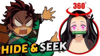 ᐉ 360° Demon Slayer Hide & Seek | Movie 2024 | VR Challenge #demonslayer season 4  - No Spoilers