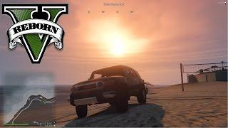 GTA 5 - FiveReborn - Driving Around While Listening to the West Coast Radio