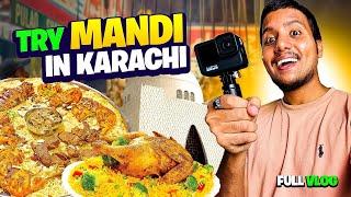 Trying MANDI in Karachi | Full Review | Mandi House Tariq Road | Full Vlog