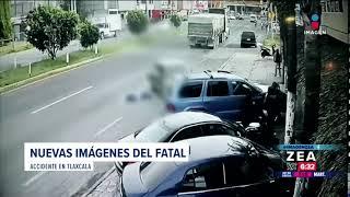 Revelan nuevas imágenes del fatal accidente en Tlaxcala | Noticias con Francisco Zea