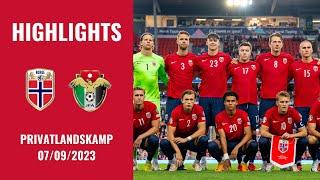 HIGHLIGHTS: Norway - Jordan