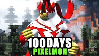 100 Days in Minecraft Pixelmon: Building the Ultimate Pokemon Team!