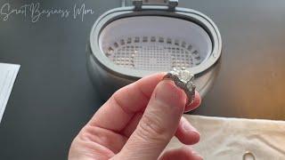 Review + How To Use the Magnasonic Ultrasonic Jewelry Cleaner #jewelrycleaning #amazonfinds