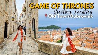 Old Town in Dubrovnik Croatia - Shooting location of Game of Thrones Kings Landing | croatia vlog