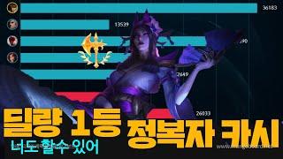 【카시오페아강의】 딜량1등하기 쉬운 지속딜의 카시오페아