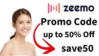 Zeemo  AI Promo Codes - 50% Off Discount Code  | Use Code SAVE50