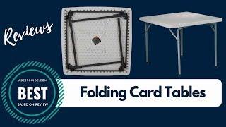 Folding Card Tables - The Best Folding Card Tables Reviews 2020