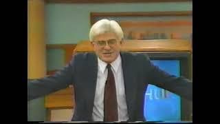 WXYZ Channel 7 Donahue Promo aired May 12, 1996