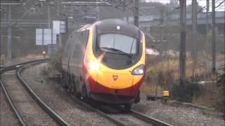 Virgin Pendolino's Full on Tilt at 125mph