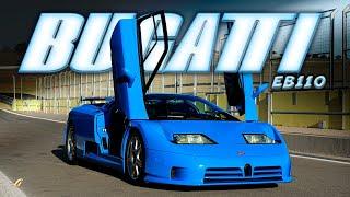 BUGATTI EB110 NA PISTA! Aceleramos o MONSTRO V12 que tem apenas 139 unidades no mundo!