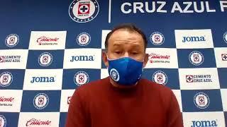 Juan Reynoso habla sobre porque Jonathan Rodríguez no fue titular en el partido Cruz Azul vs Puebla