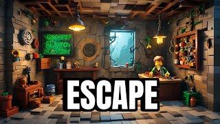 FORTNITE LEGO Brick Escape Room by VividStudioz - SOLUTION  MAP CODE: 1434-4675-4544