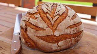 Joghurtkruste - saftig und knusprig / Brot einfach selber backen / yoghurt bread recipe