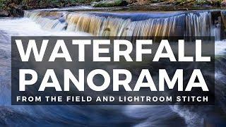 How to Shoot and Stitch the BEST Waterfall Panorama - Landscape Photography