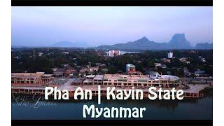 The Beauty Of Hpa An From The Aerial View | The Capital City Of Kayin State | Myanmar ( Burma )