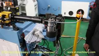 STM push bending test by CNC tube bender, tube bending by rolling