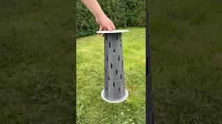 This 3D-printed stool holds up to 80 kg/176lbs#layerworks #stool #chair #compact